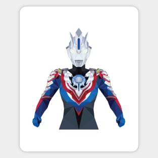 Ultraman Orb Hurricane Slash (Low Poly Art) Magnet